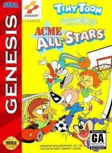 Mega Drive - Tiny Toon Adventures: ACME All-Stars (USA)