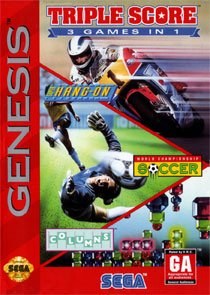 Mega Drive USA - Triple Score: 3 Games in