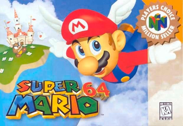 Super Mario 64 (Player's Choice) - Nintendo 64 USA