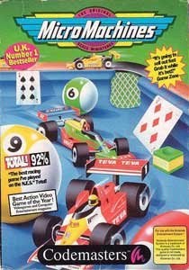 Micro Machines para NES - PAL Europa