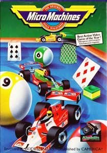 Micro Machines para NES - USA