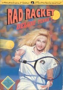 Rad Racket: Deluxe Tennis II para NES USA