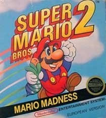 Super Mario Bros 2 para NES - PAL Europa
