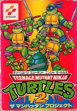 Teenage Mutant Ninja Turtles 2: The Manhattan Project para NES - Japón