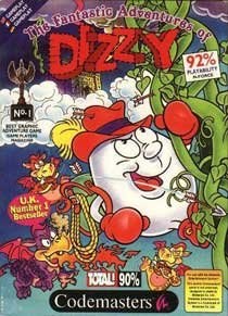 Portada de The Fantastic Adventures of Dizzy para NES (PAL Europa)