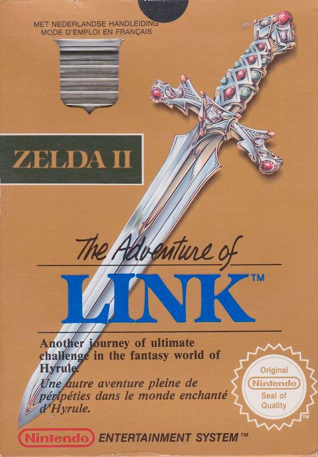 Zelda II The Adventure of Link - NES PAL Europa