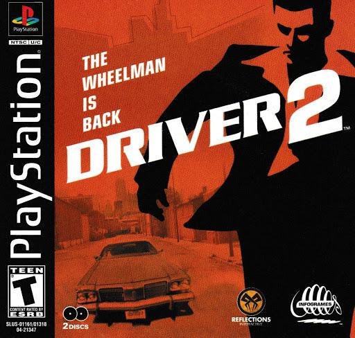 2 Games Driver + Driver 2
