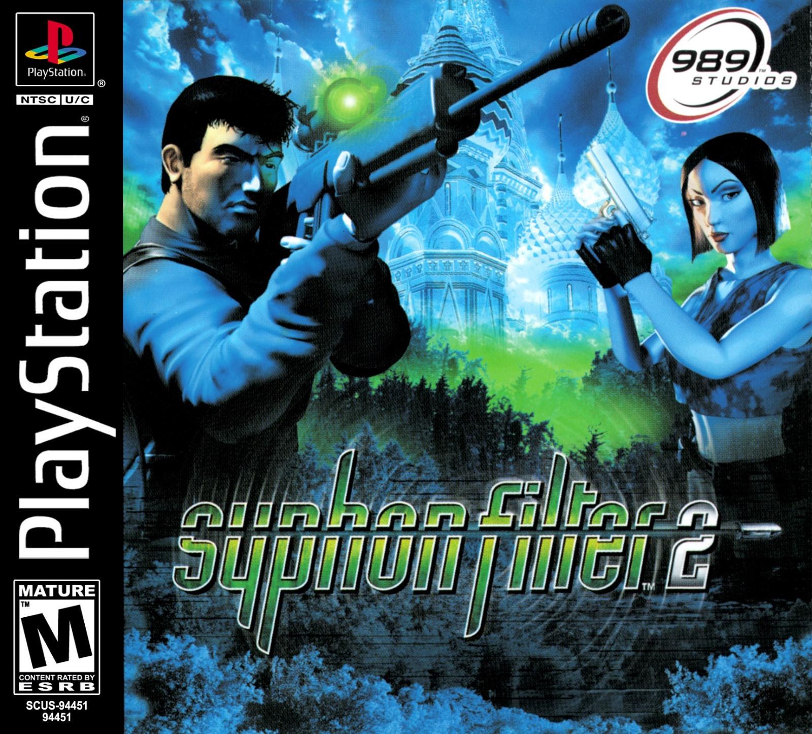 2 Games Syphon Filter 2 + Cold Blood