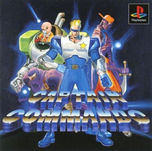 Portada de Captain Commando Estándar para PS1 (JP)