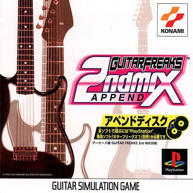 Portada de Guitar Freaks Append 2nd Mix Estándar para PS1 (JP)