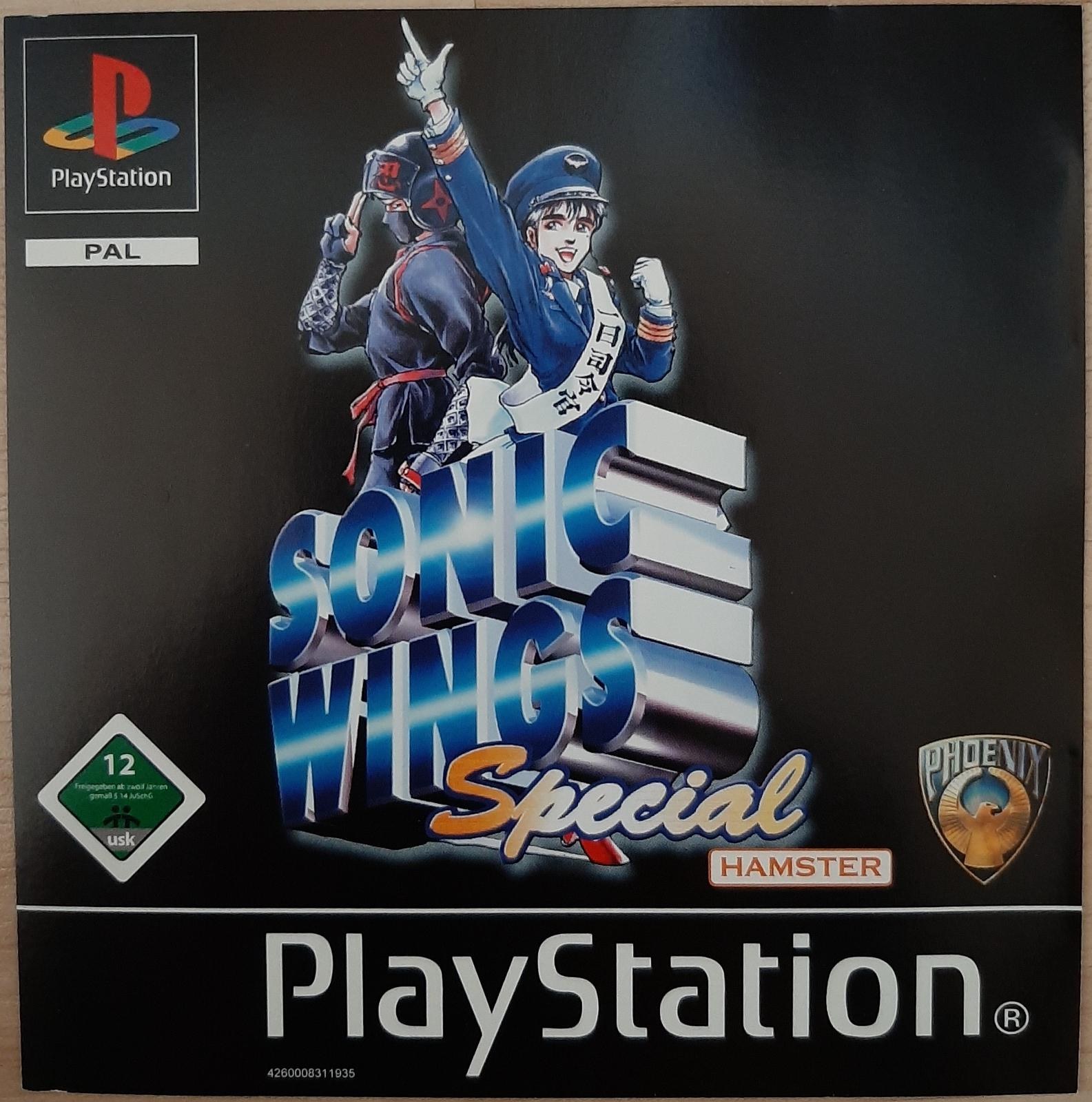 Sonic Wings Special - PlayStation PAL
