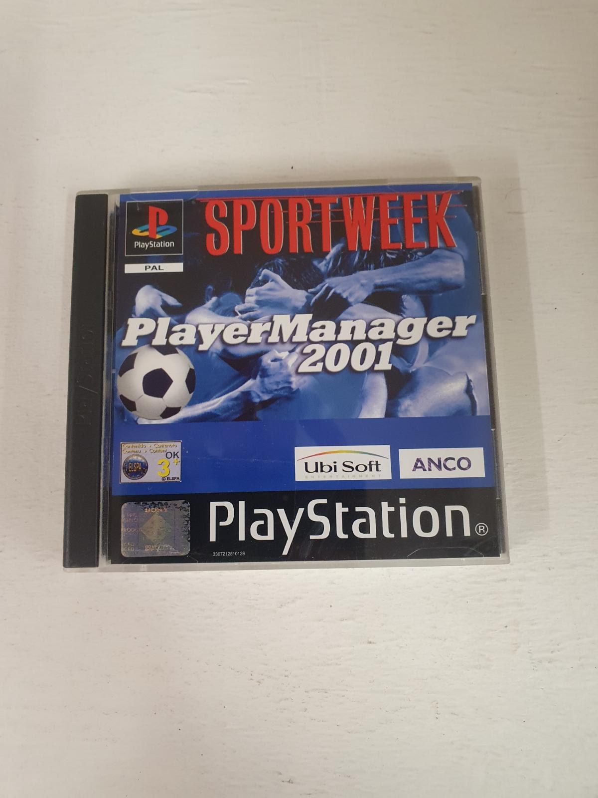 Sportweek Player Manager 2001 - PlayStation PAL