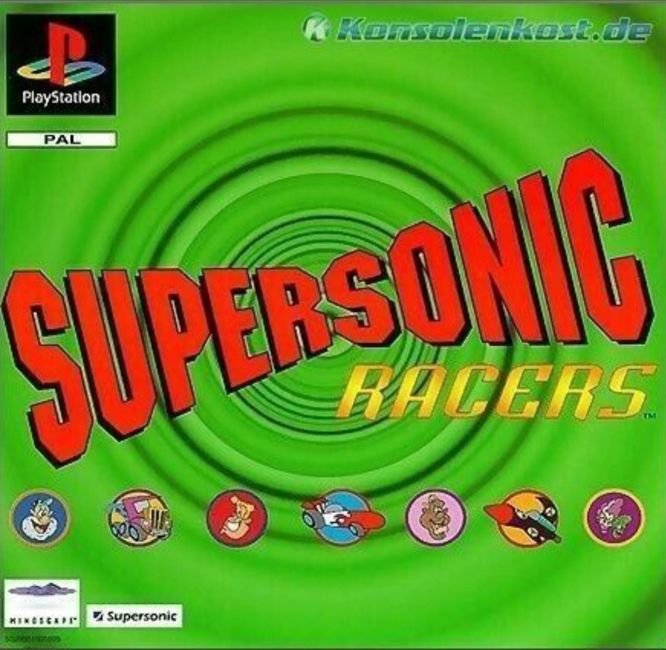 Supersonic Racers - PlayStation PAL España