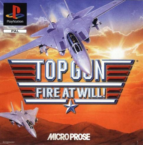 Top Gun Fire At Will - PlayStation PAL