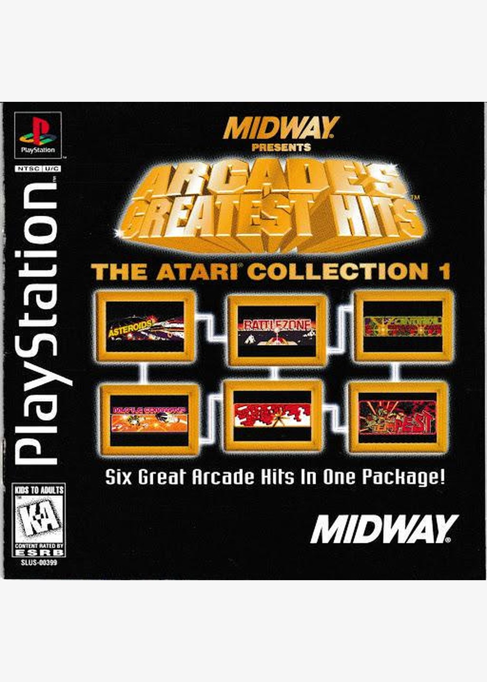 Arcade's Greatest Hits Atari Collection 1