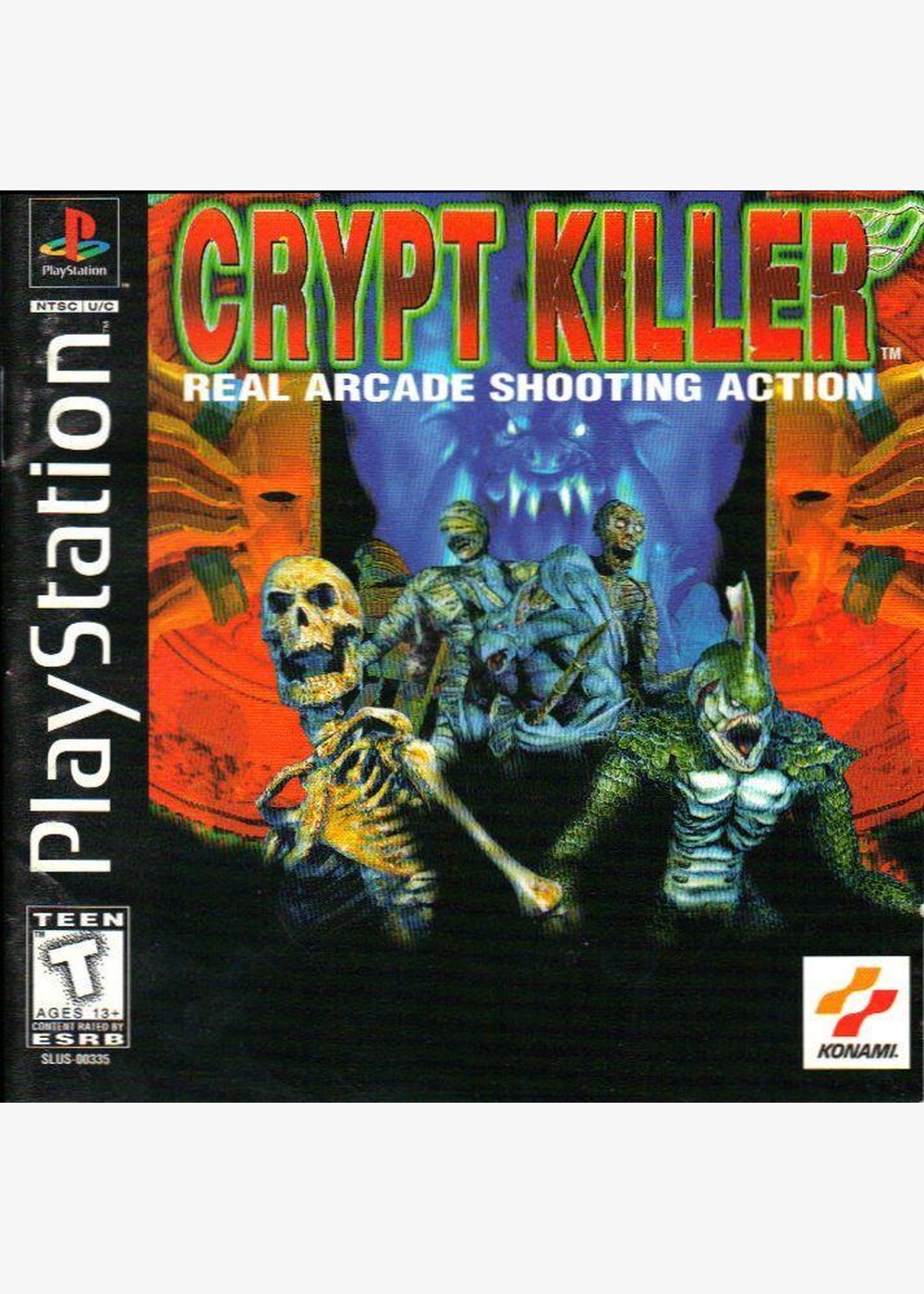 Portada de Crypt Killer Estándar para PS1 (US)