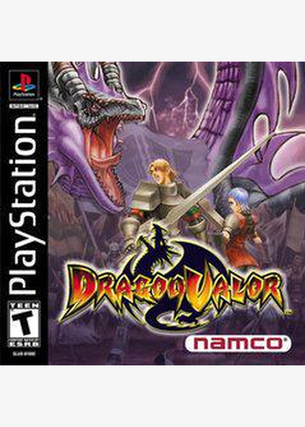 Portada de Dragon Valor · NTSC USA