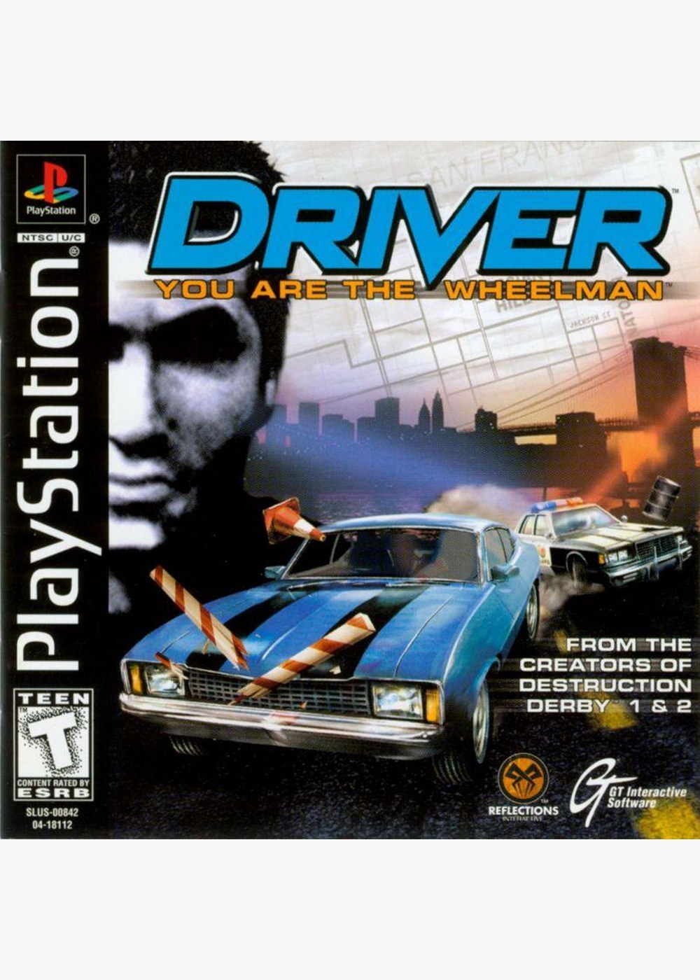 Portada de Driver · NTSC USA