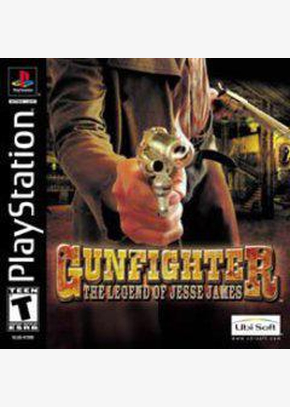Portada de Gunfighter The Legend of Jesse James · NTSC USA