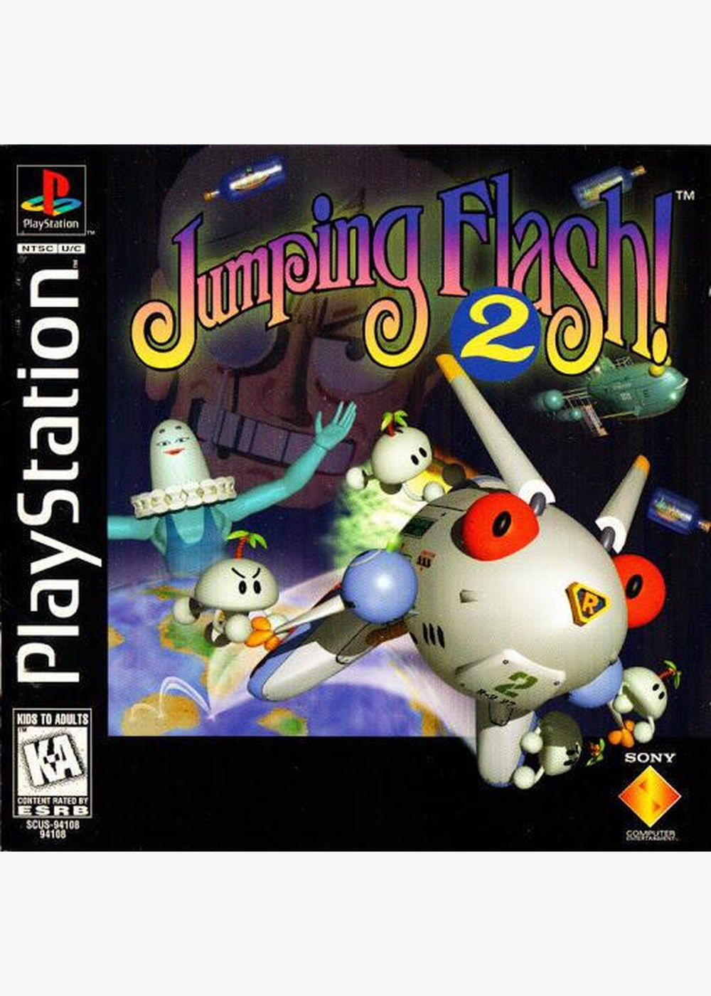 Portada de Jumping Flash 2 · NTSC USA
