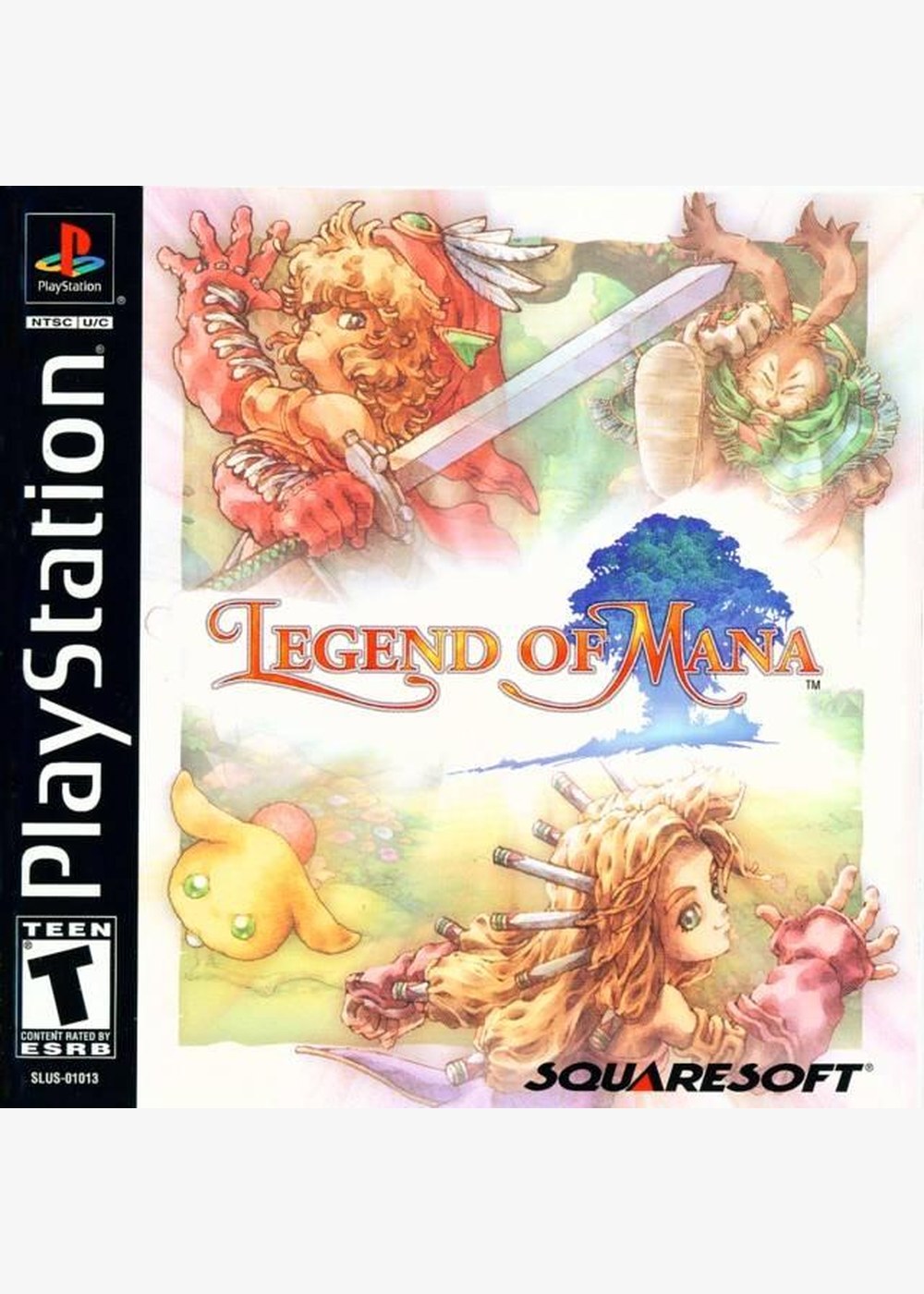 Portada de Legend of Mana Estándar para PS1 (US)