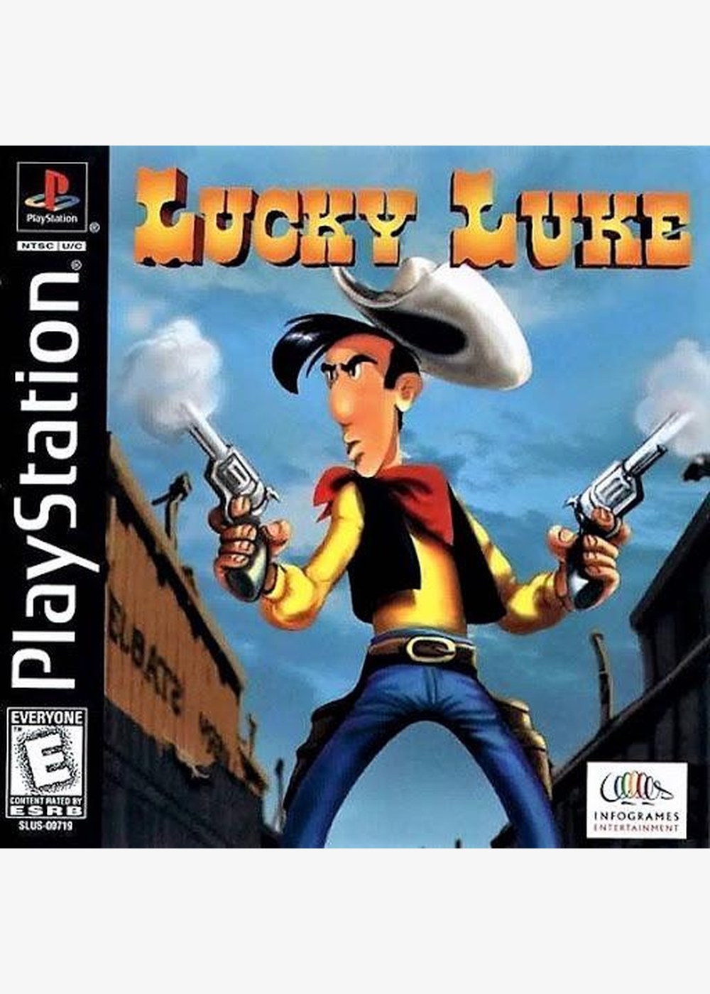 Portada de Lucky Luke · NTSC USA