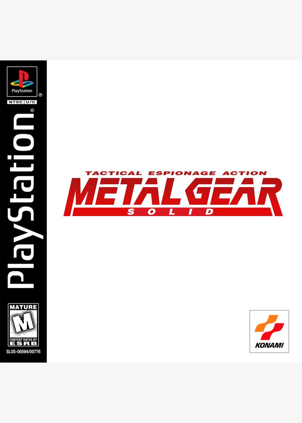 Portada de Metal Gear Solid · NTSC USA