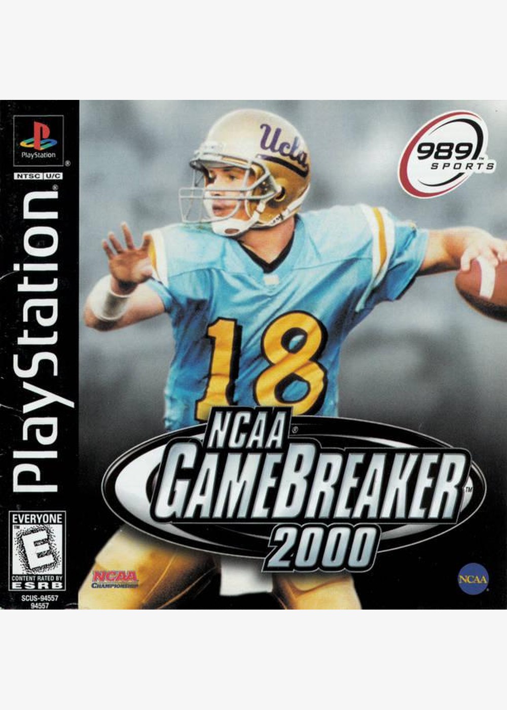 Portada de NCAA GameBreaker 2000 Estándar para PS1 (US)