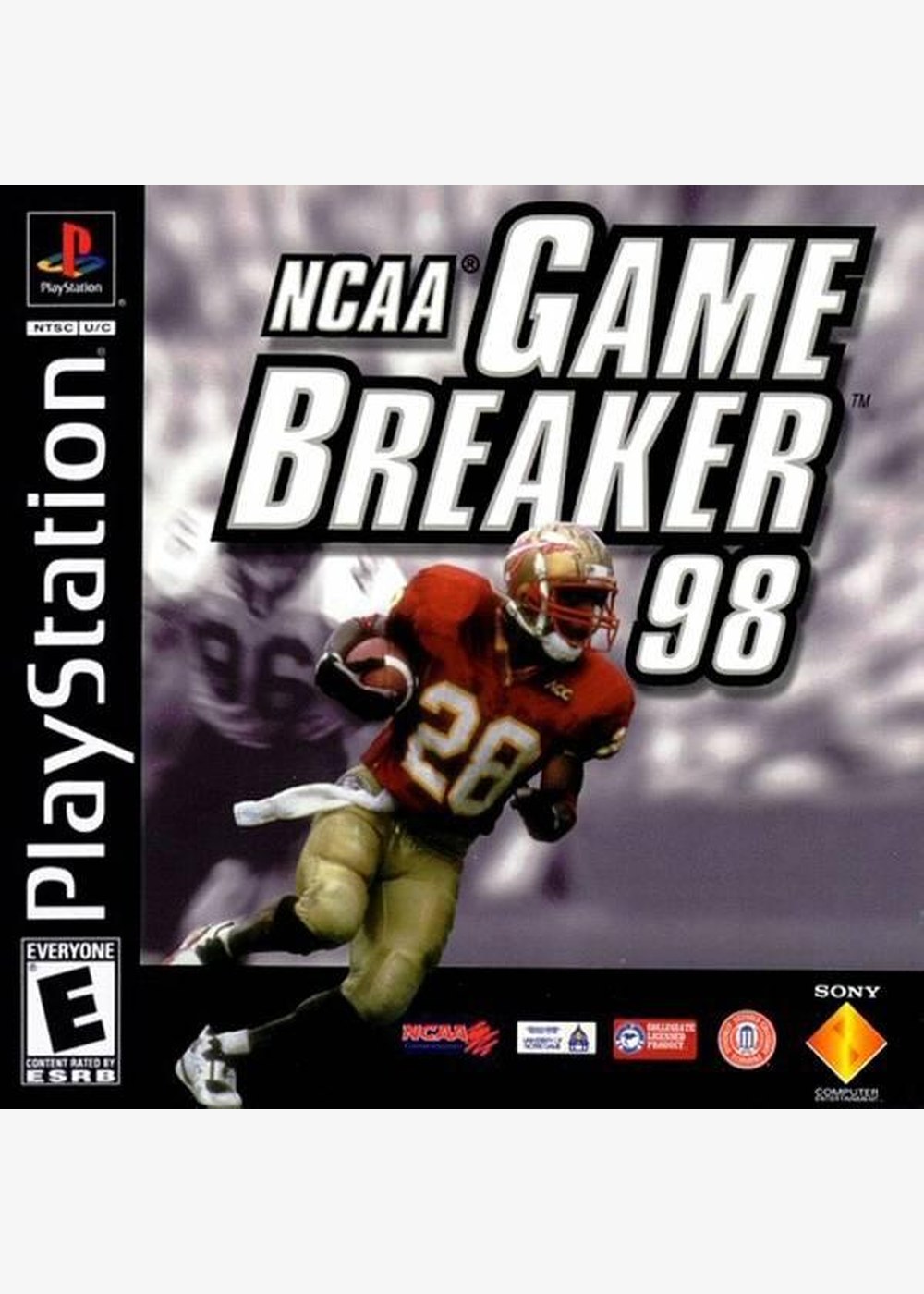 Portada de NCAA GameBreaker '98 Estándar para PS1 (US)