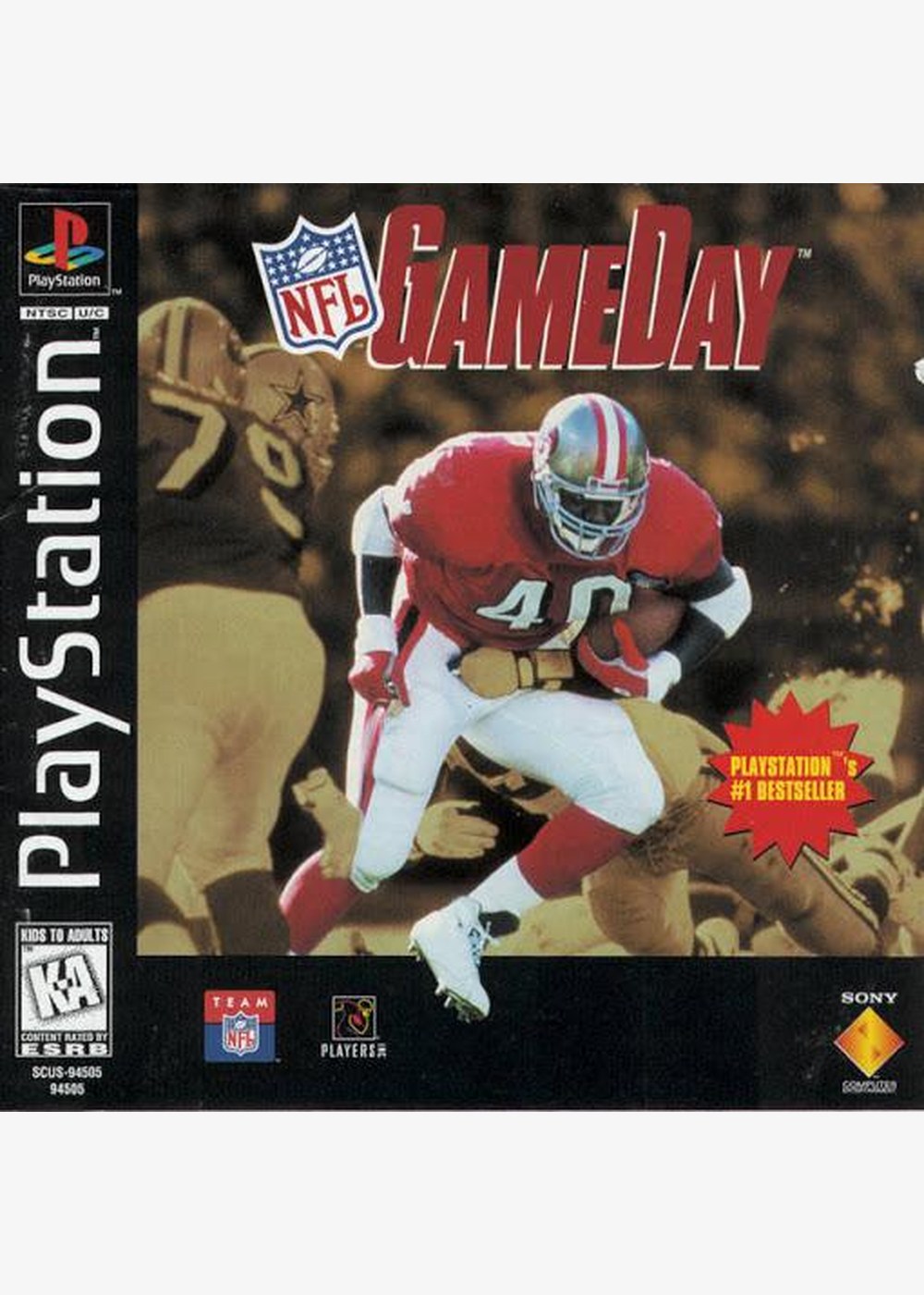 Portada de NFL GameDay · NTSC USA