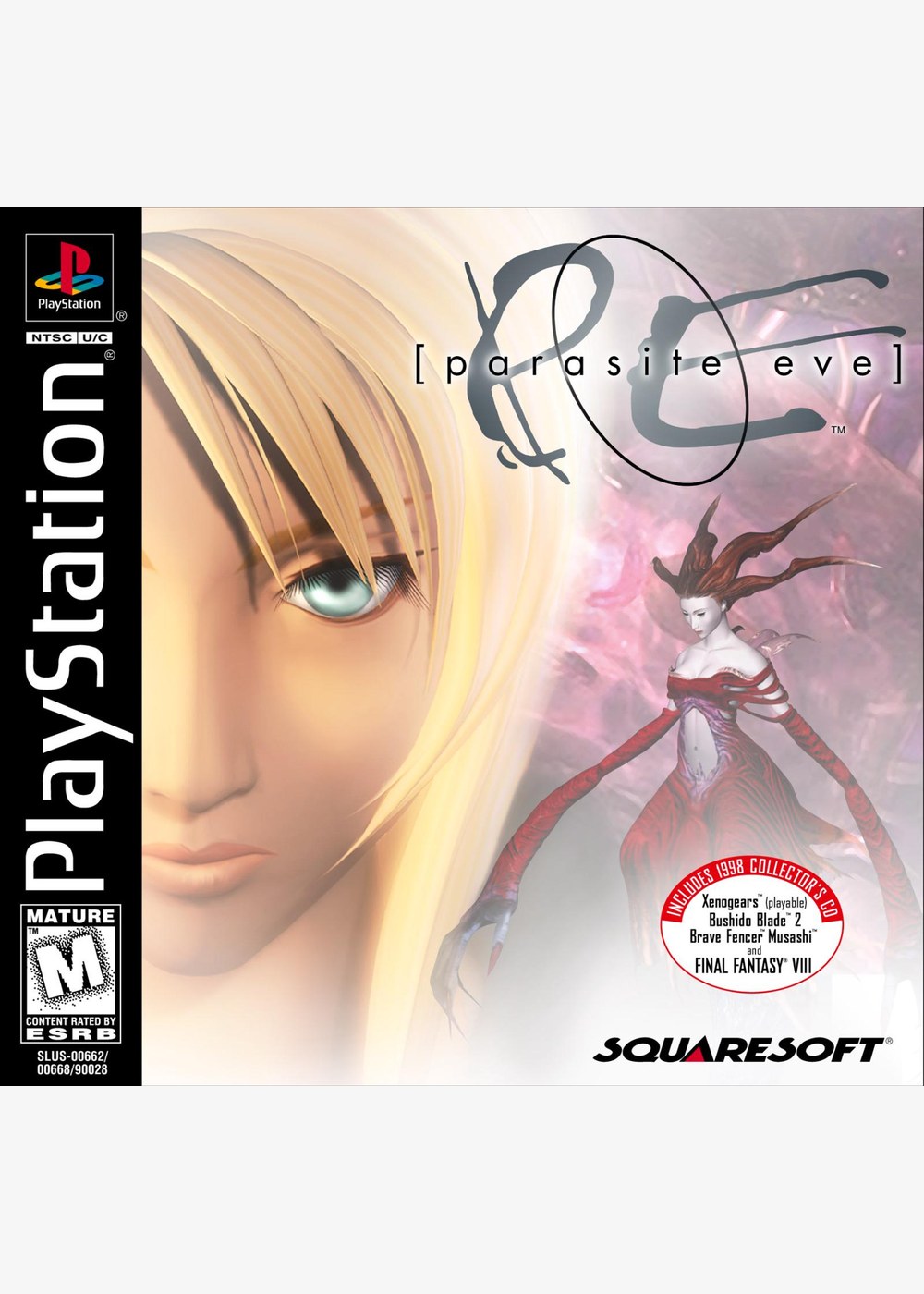 Portada de Parasite Eve Estándar para PS1 (US)