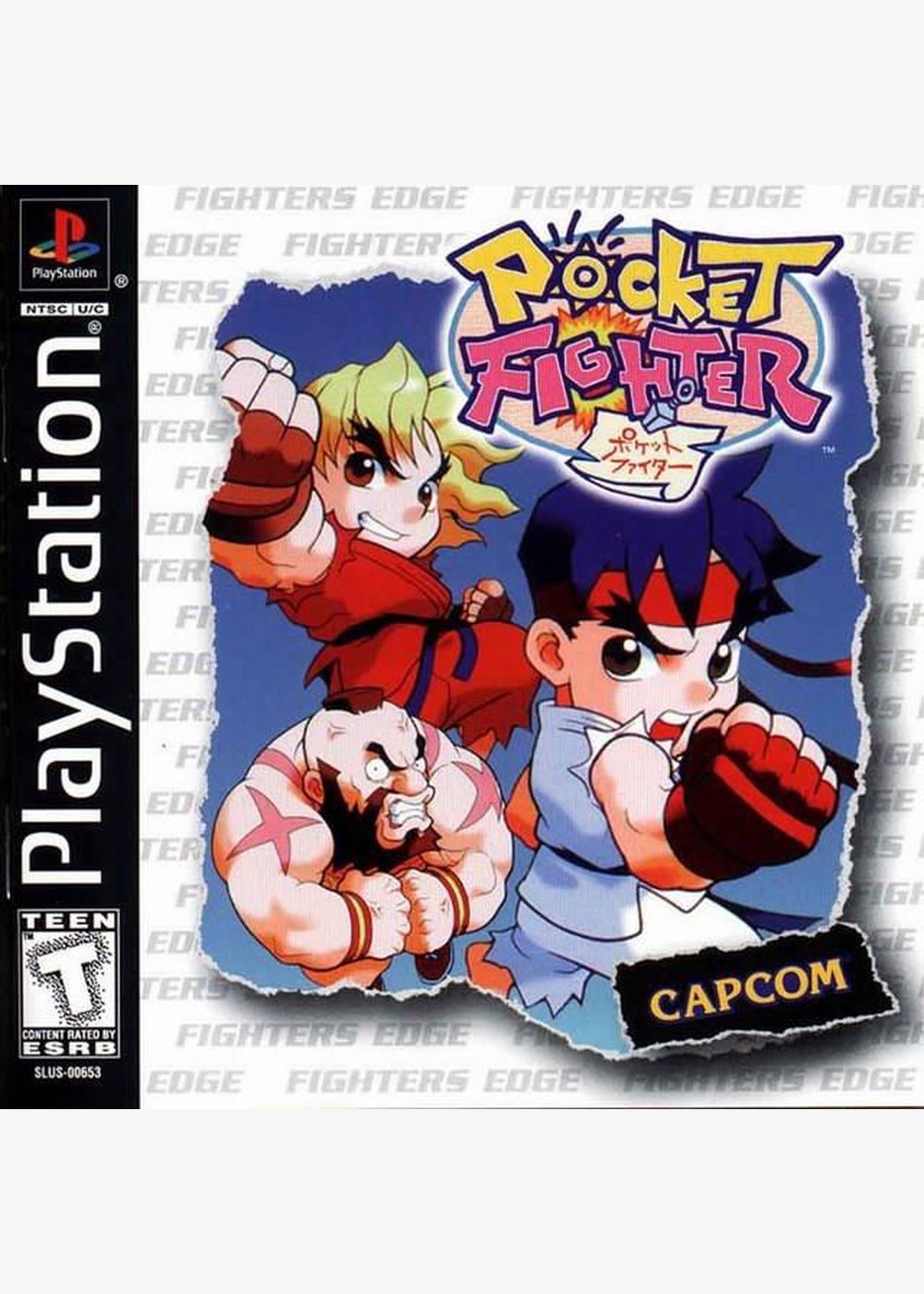 Portada de Pocket Fighter · NTSC USA