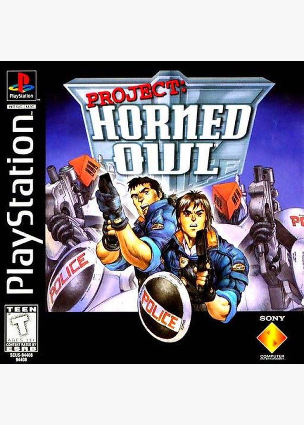 Portada de Project Horned Owl Estándar para PS1 (US)