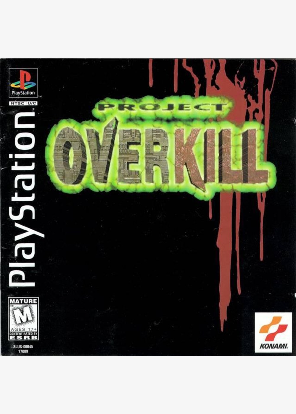 Portada de Project Overkill Estándar para PS1 (US)