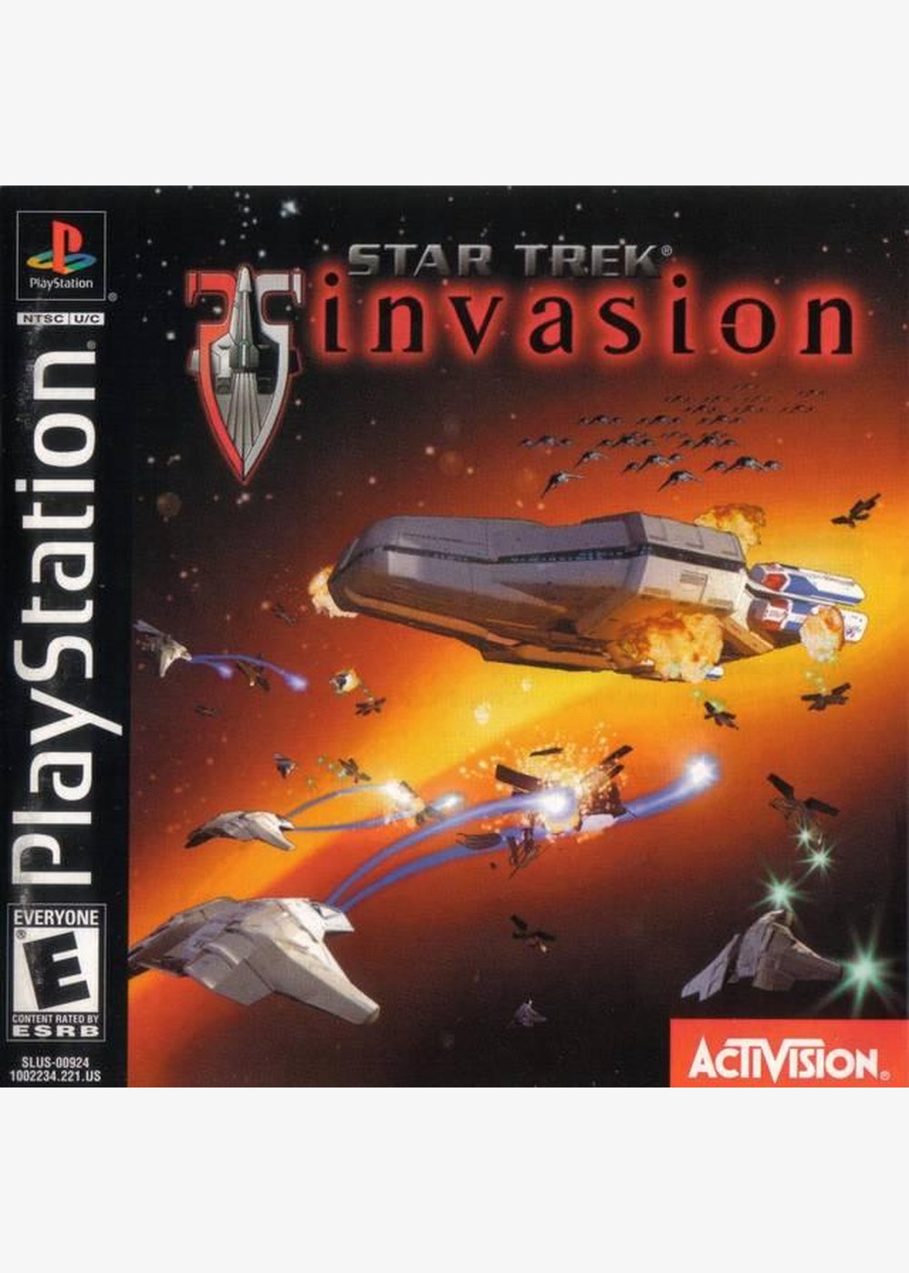 Portada de Star Trek Invasion · NTSC USA