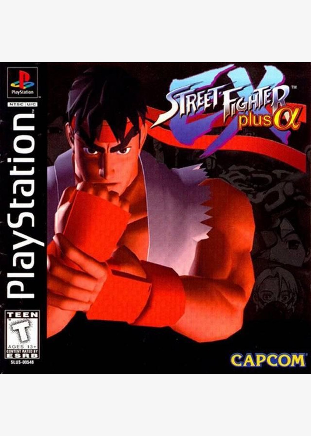 Portada de Street Fighter EX Plus Alpha · NTSC USA