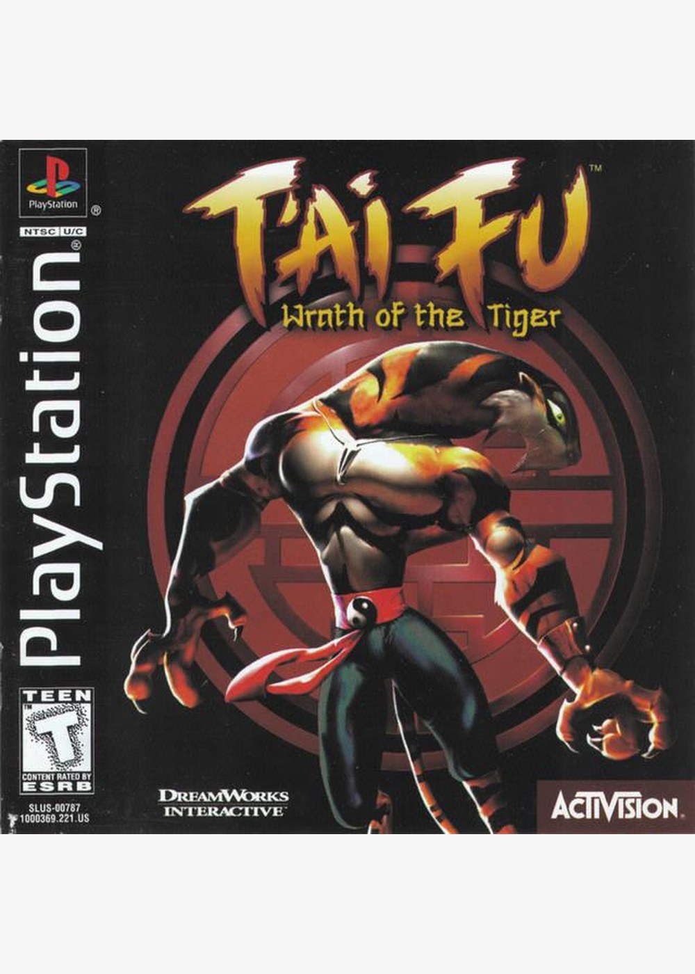 Portada de Tai Fu Wrath of the Tiger · NTSC USA