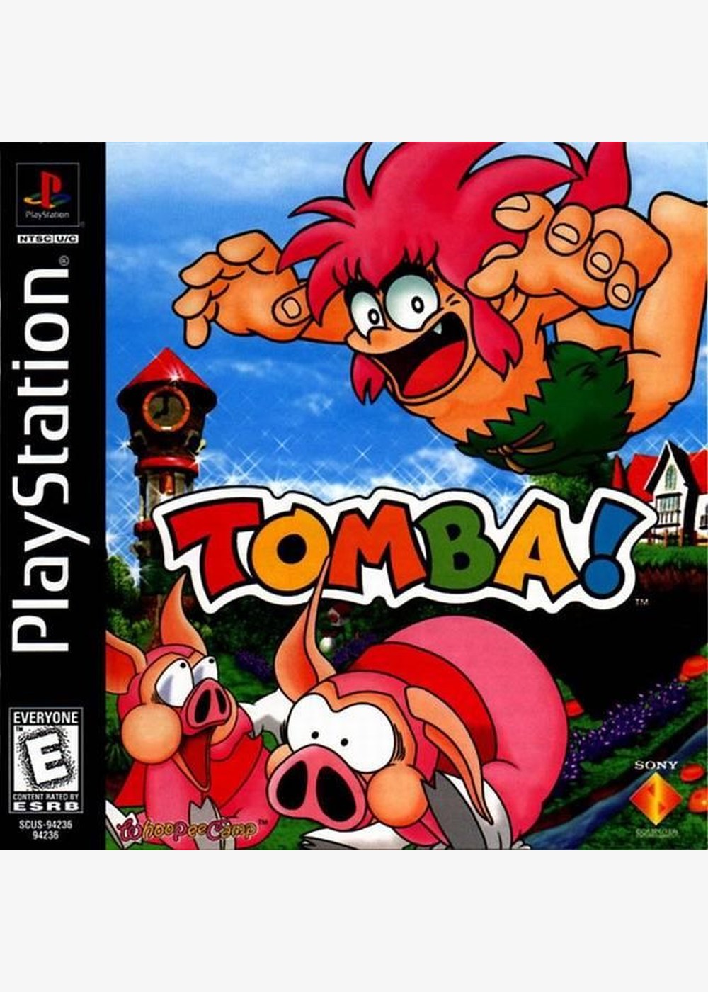 Portada de Tomba Estándar para PS1 (US)