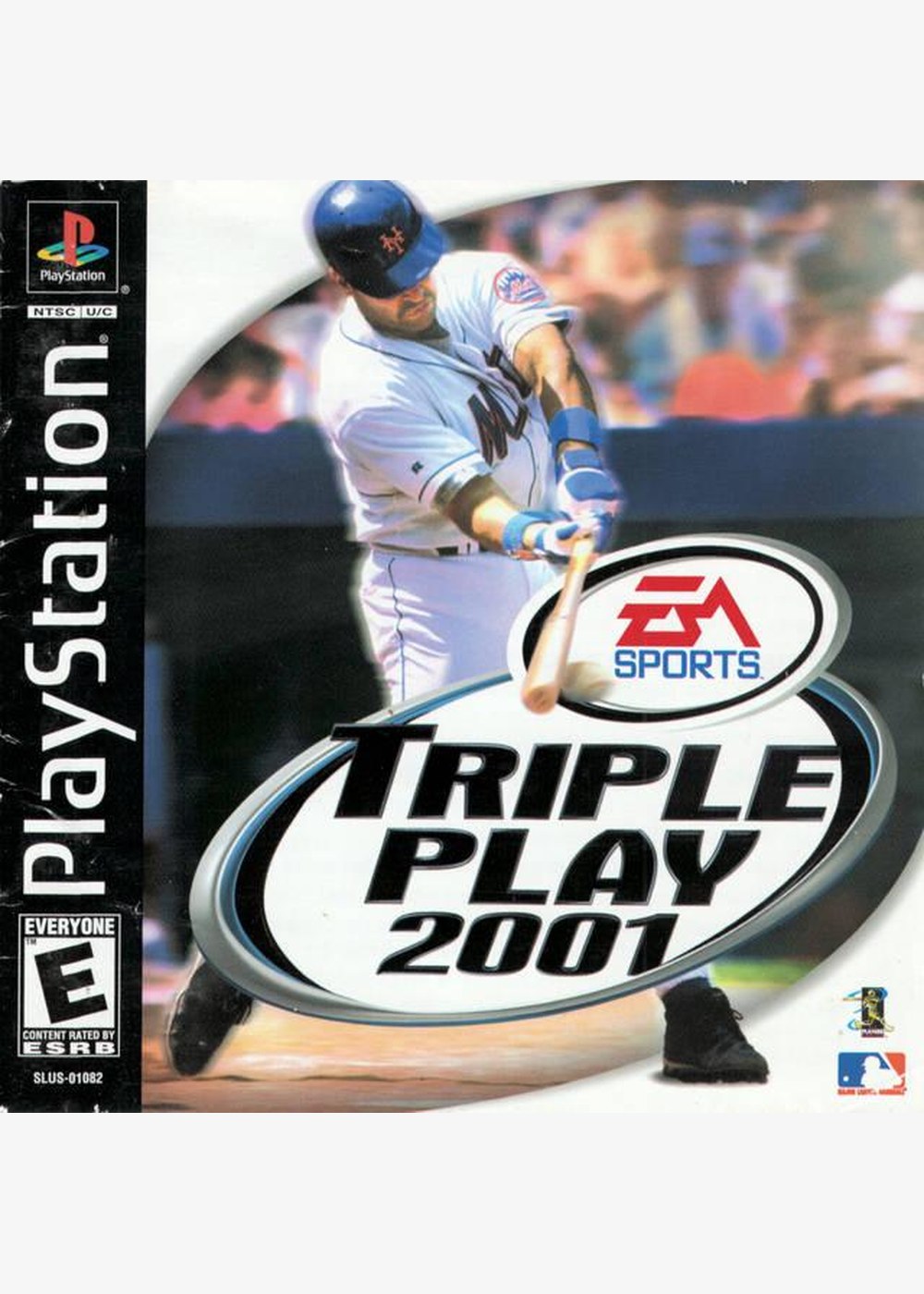 Portada de Triple Play 2001 Estándar para PS1 (US)