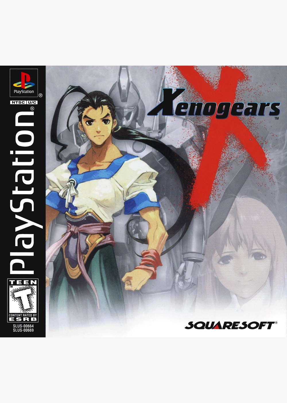 Portada de Xenogears Estándar para PS1 (US)