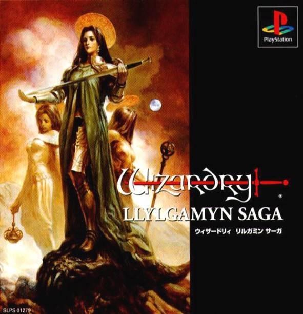 Portada de Wizardry: Llylgamyn Saga · NTSC-J Japón