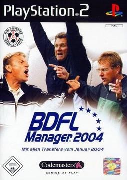 BDFL Manager 2004 para PlayStation 2 PAL