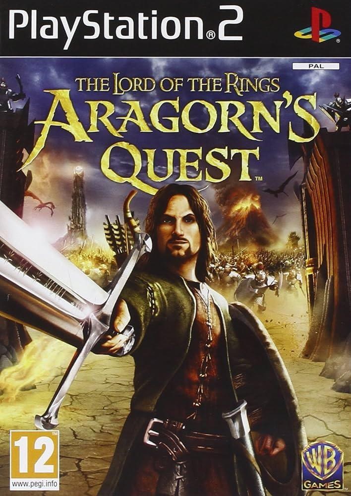 Portada de Lord of the Rings: Aragorn's Quest para PS2 (PAL España)