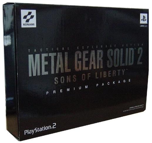 Portada de Metal Gear Solid 2: Sons of Liberty [Premium Package] · NTSC-J Japón