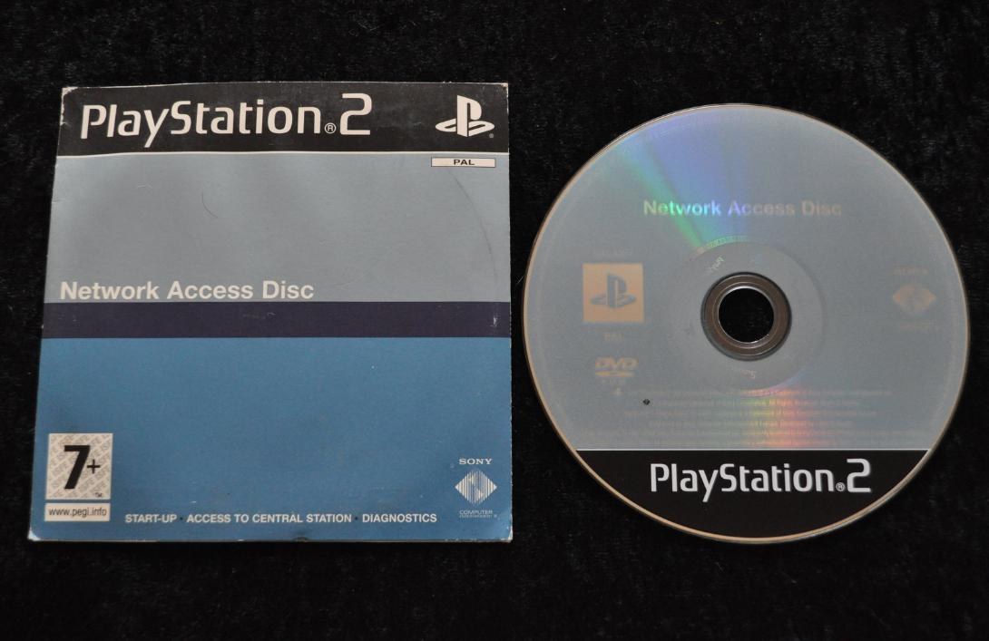 Network Access Disc para PlayStation 2 - PAL España