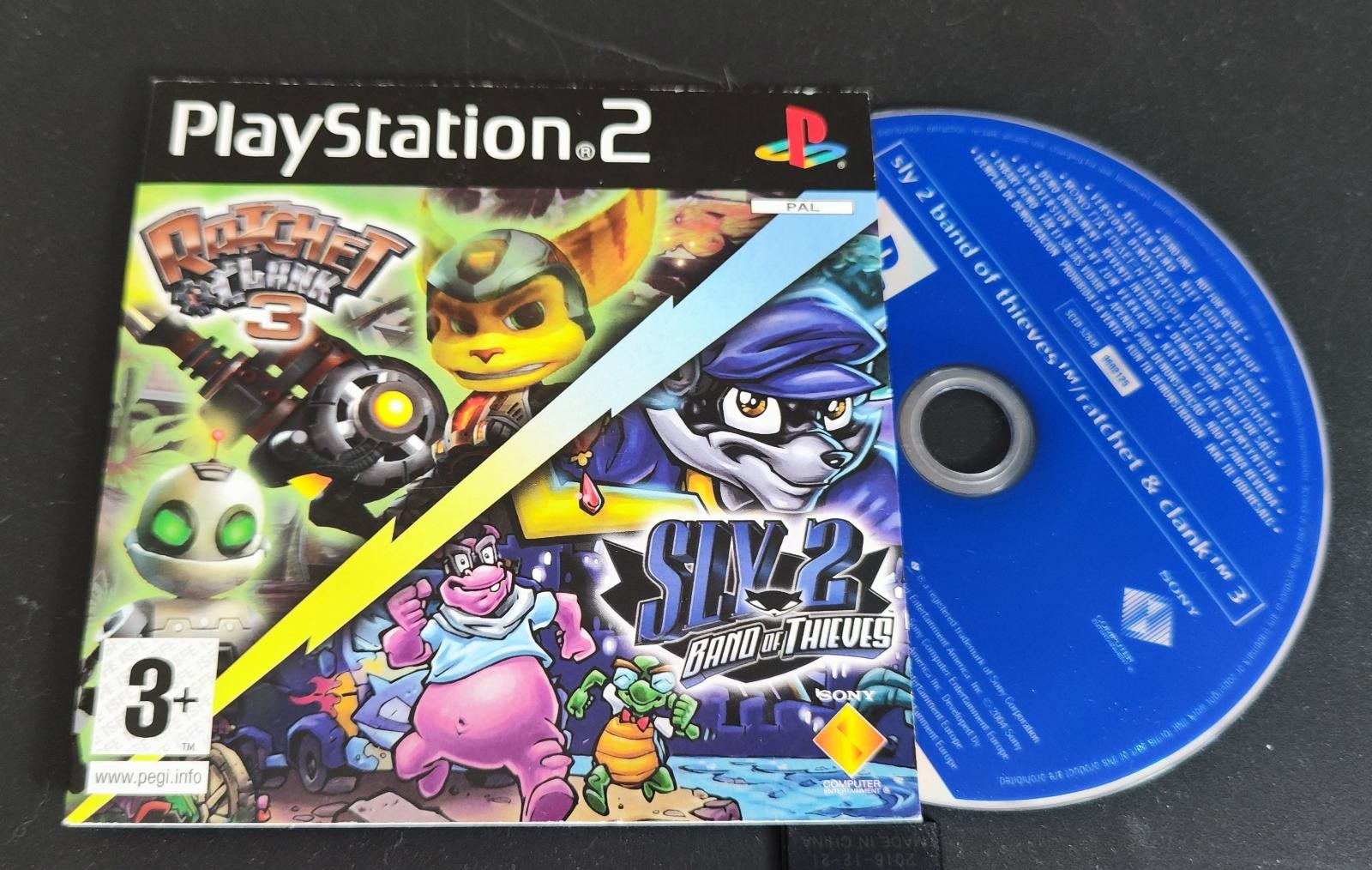 Portada de Ratchet & Clank 3 & Sly 2 Demo para PS2 (PAL España)