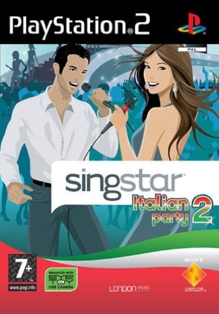 Singstar Italian Party 2 para PlayStation 2 - PAL España