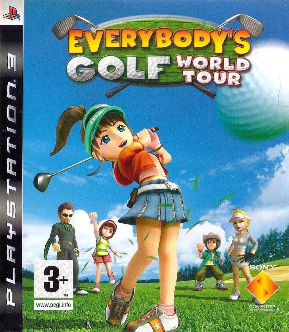 Portada de Everybody's Golf: World Tour para PS3 (PAL España)