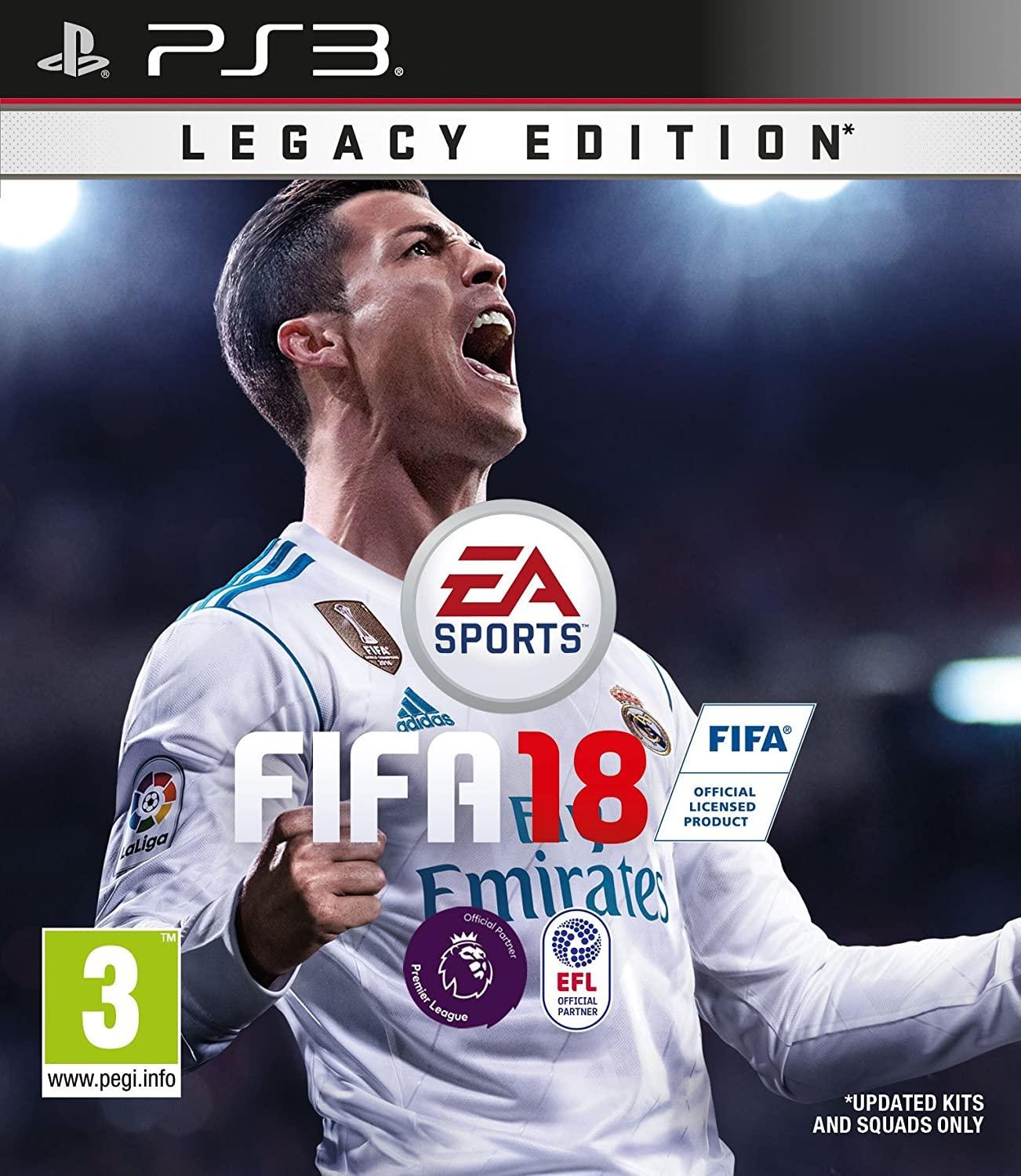 FIFA 18: Legacy Edition - PlayStation 3 - PAL España