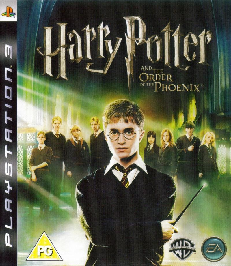 Portada de Harry Potter and the Order of the Phoenix para PS3 (PAL España)
